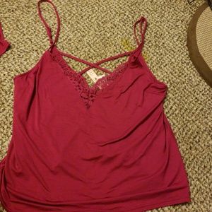 Victoria's secret top and short pajamas